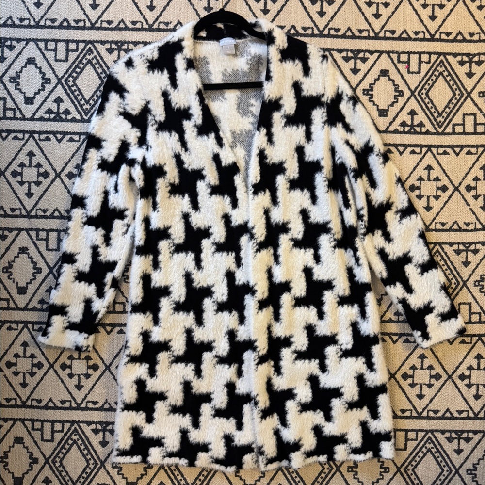 Chico's Monochrome Knit Sweater